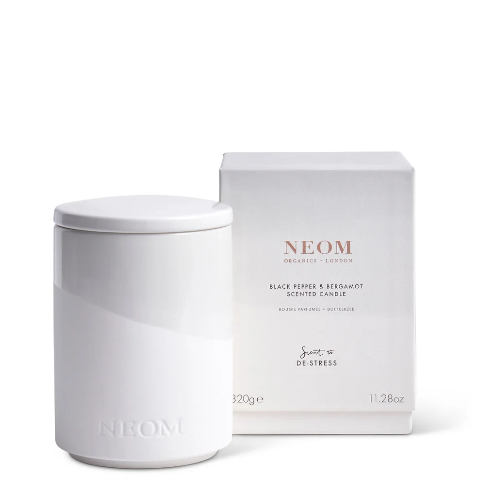 NEOM Geurkaars Zwarte Peper en Bergamot 320g Afbeelding 1