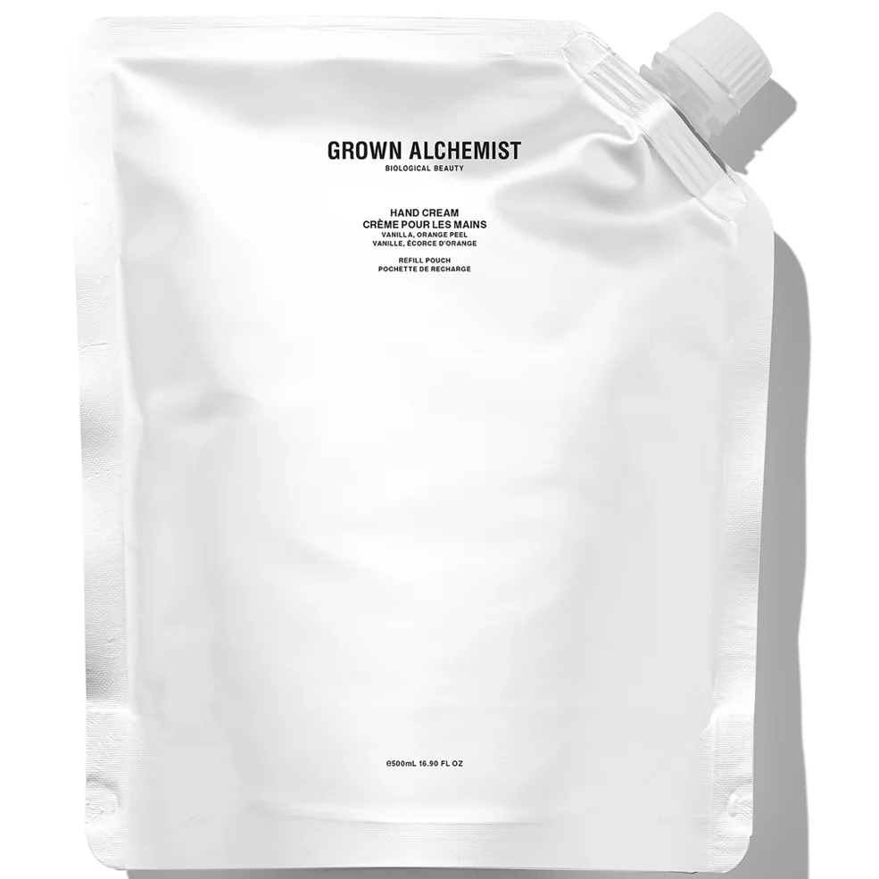 Grown Alchemist Hand Cream Vanilla Orange Peel Refill 500ml Afbeelding 1
