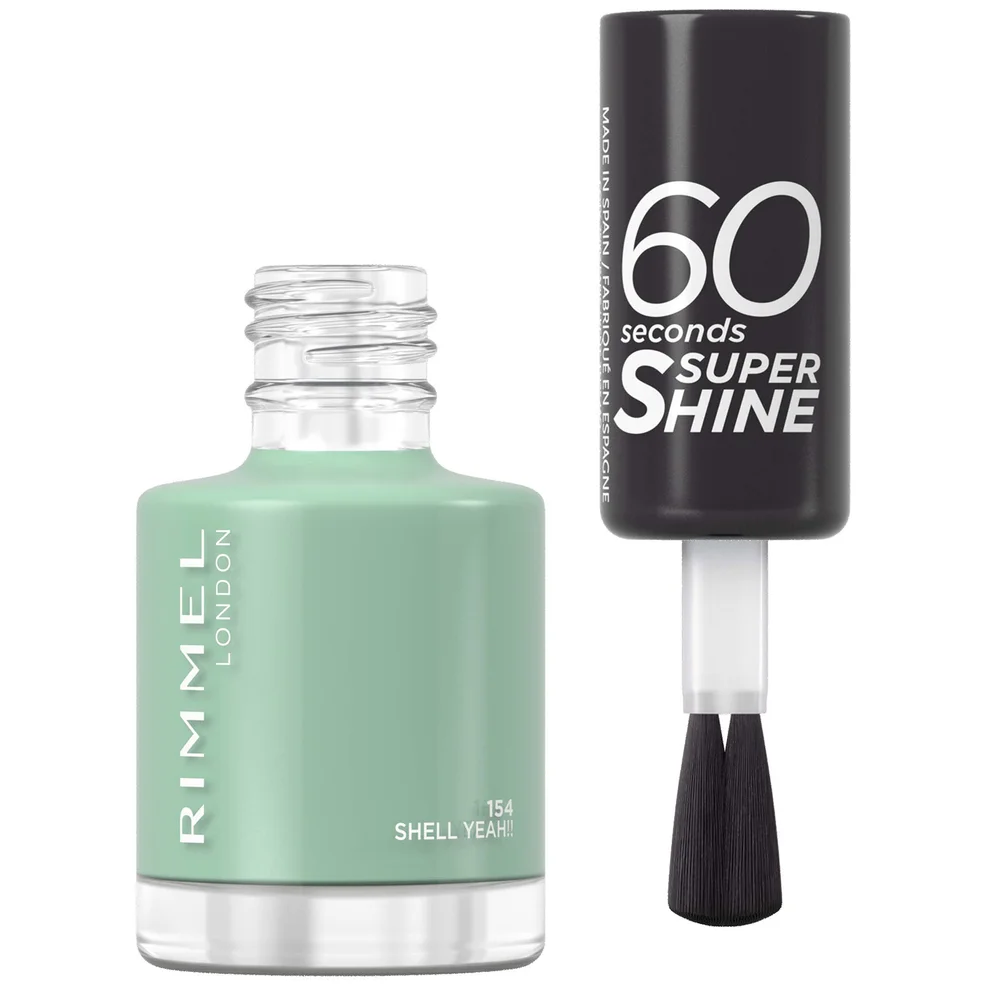 Rimmel London 60 Sec Nail Polish Lacquer 8ml (Various Shades) Afbeelding 1