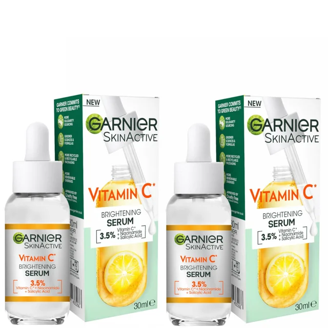 Garnier Vitamin C Brightening and Anti Dark Spot Serum Duo