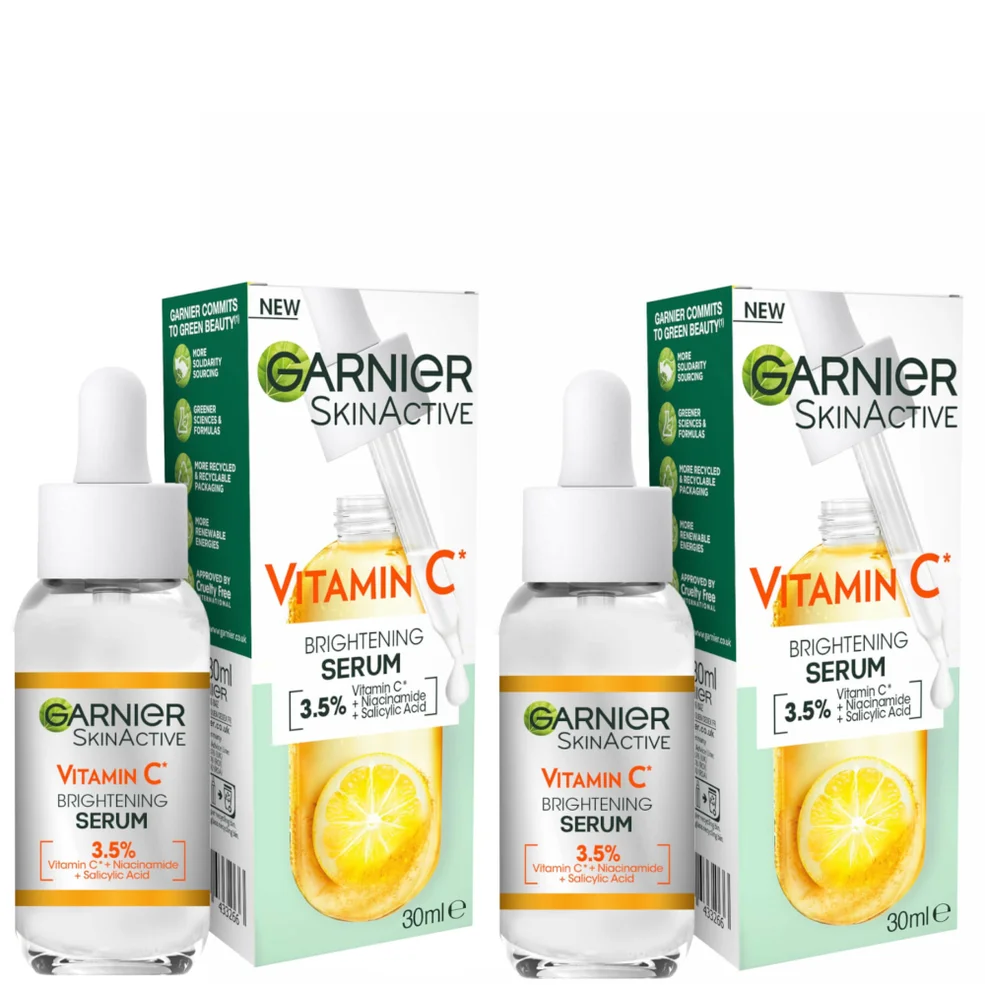 Garnier Vitamin C Brightening and Anti Dark Spot Serum Duo Afbeelding 1