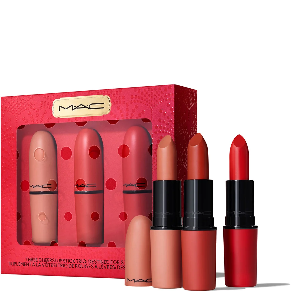 MAC Three Cheers! Lipstick Trio - Destined for Stardom (Worth 69€) Afbeelding 1