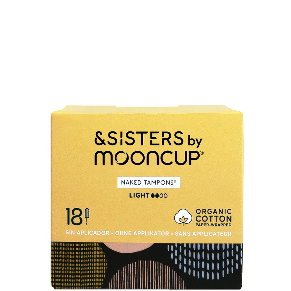 Mooncup Naked Tampons - Light / Regular (18 pack) Afbeelding 1