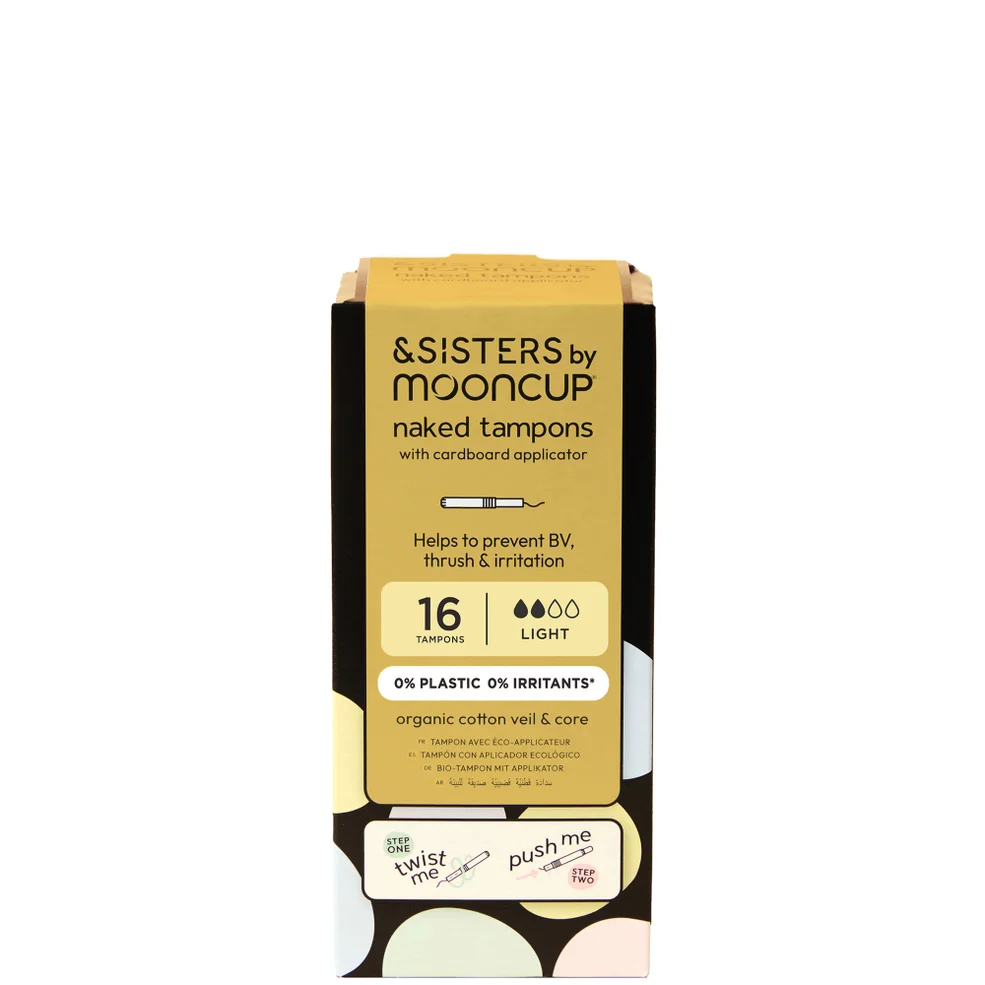 Mooncup Eco-Applicator Tampons - Light (16 pack) Afbeelding 1
