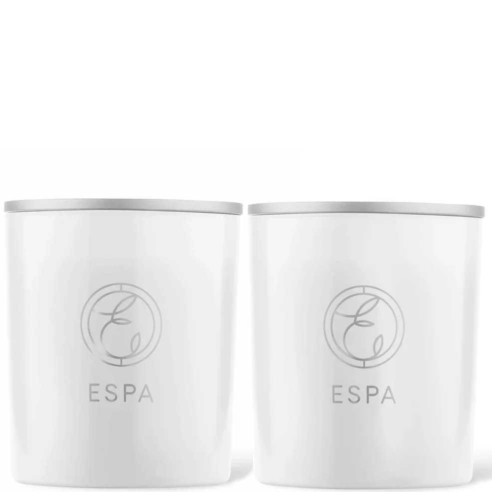 ESPA Uplift and Restore Aromatherapy Candle Duo Afbeelding 1