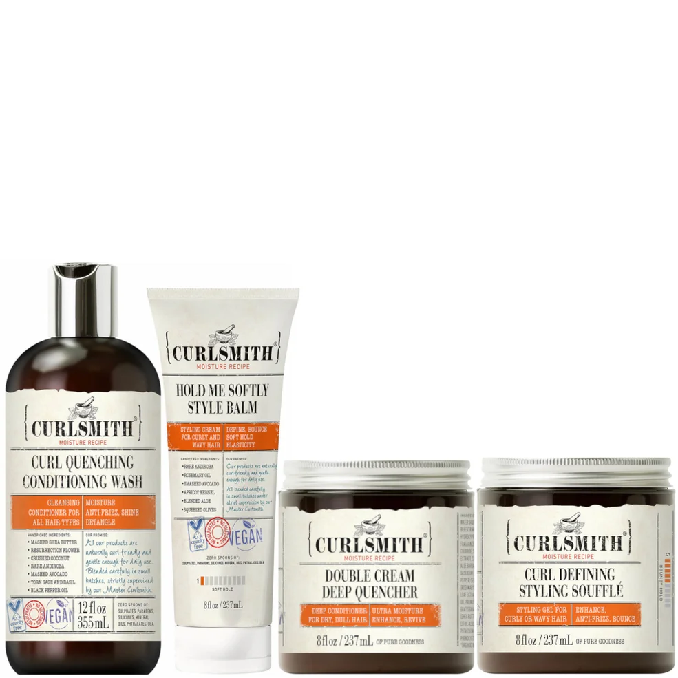 Curlsmith Wash, Treat and Style Bundle Afbeelding 1
