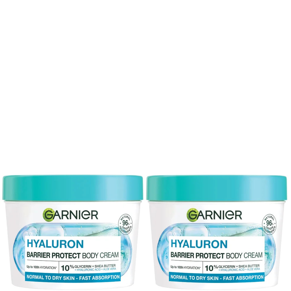 Garnier Body Superfood, Moisturising and Soothing Body Cream, With Aloe Vera and Magnesium, Body Cream for Normal to Dry Skin Duo Afbeelding 1