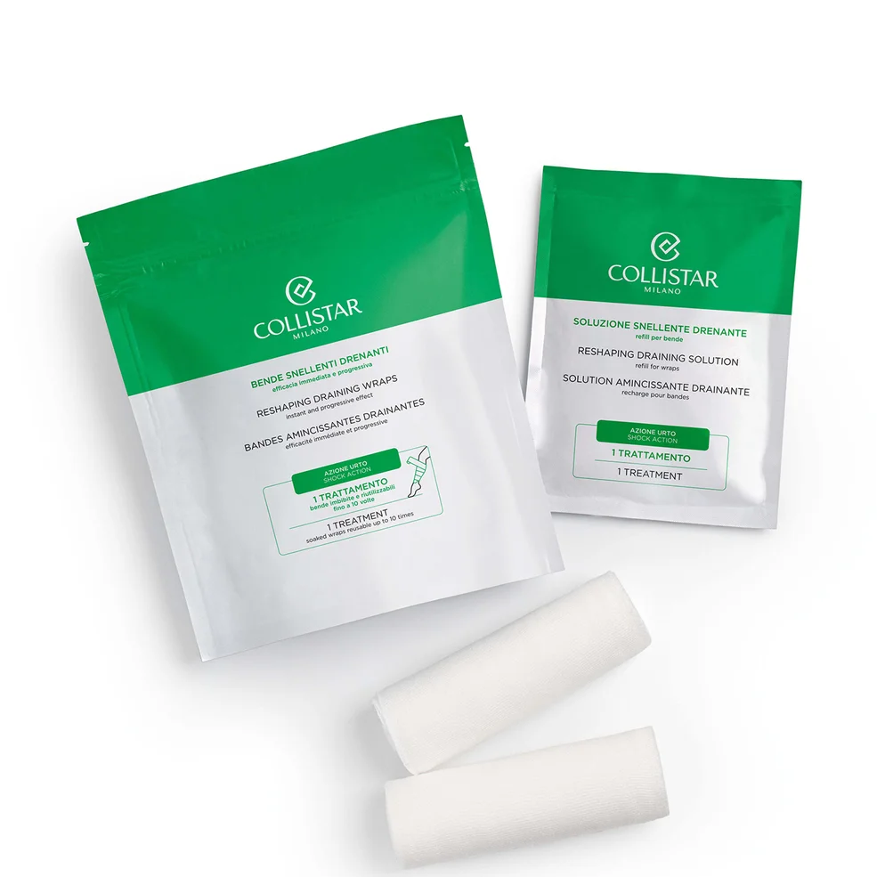 Collistar Hervormende Draineerwraps 2 x 100 ml Direct en Progressief Effect 200 ml Afbeelding 1