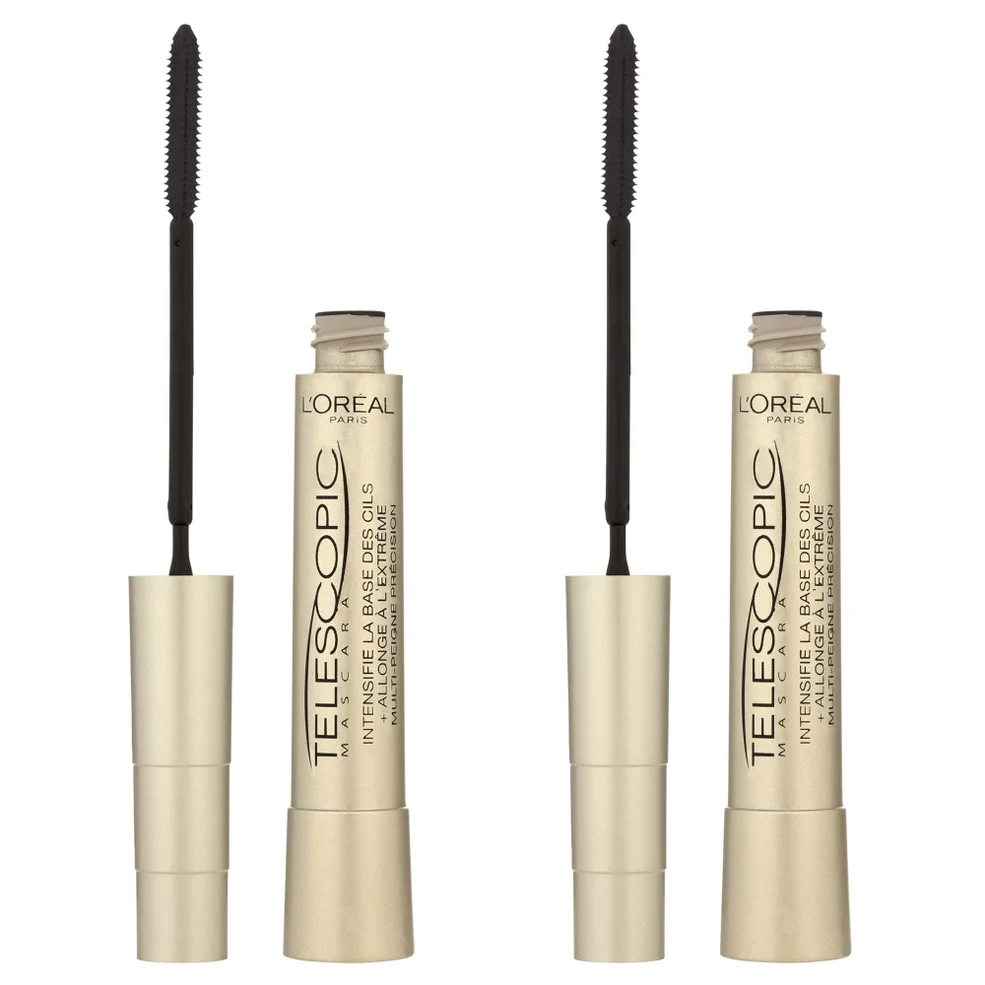 L'Oreal Paris Telescopic Mascara Duo Bundle - Black Afbeelding 1