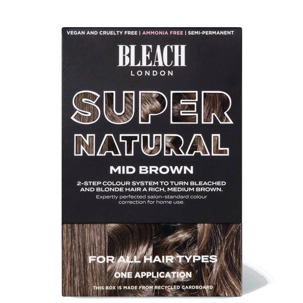 BLEACH LONDON Super Natural Kit - Mid Brown Afbeelding 1