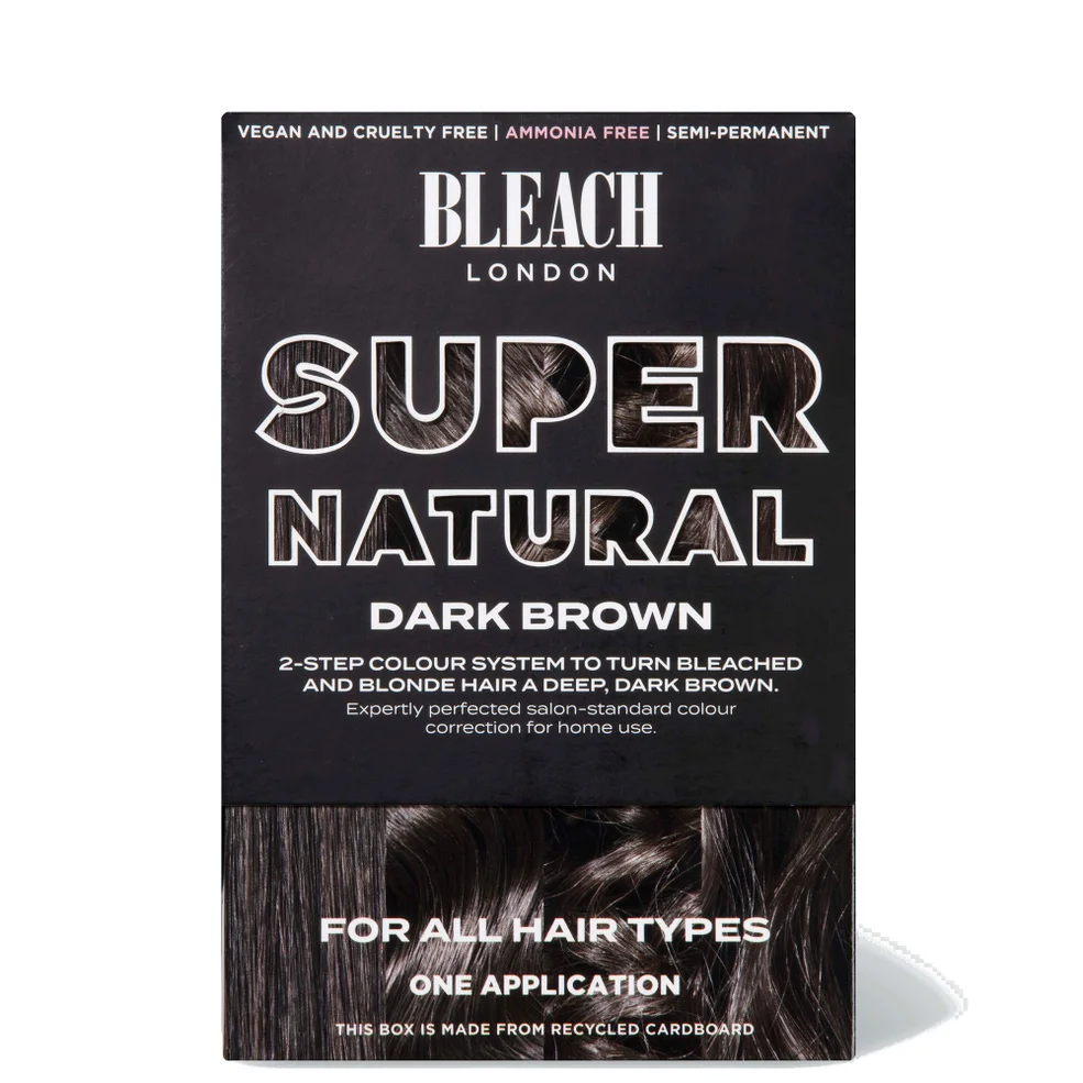BLEACH LONDON Super Natural Kit - Dark Brown Afbeelding 1