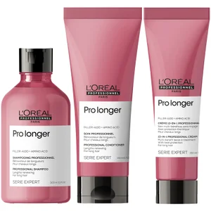 L'Oréal Professionnel Pro Longer Shampoo, Conditioner and Cream Trio - undefined undefined