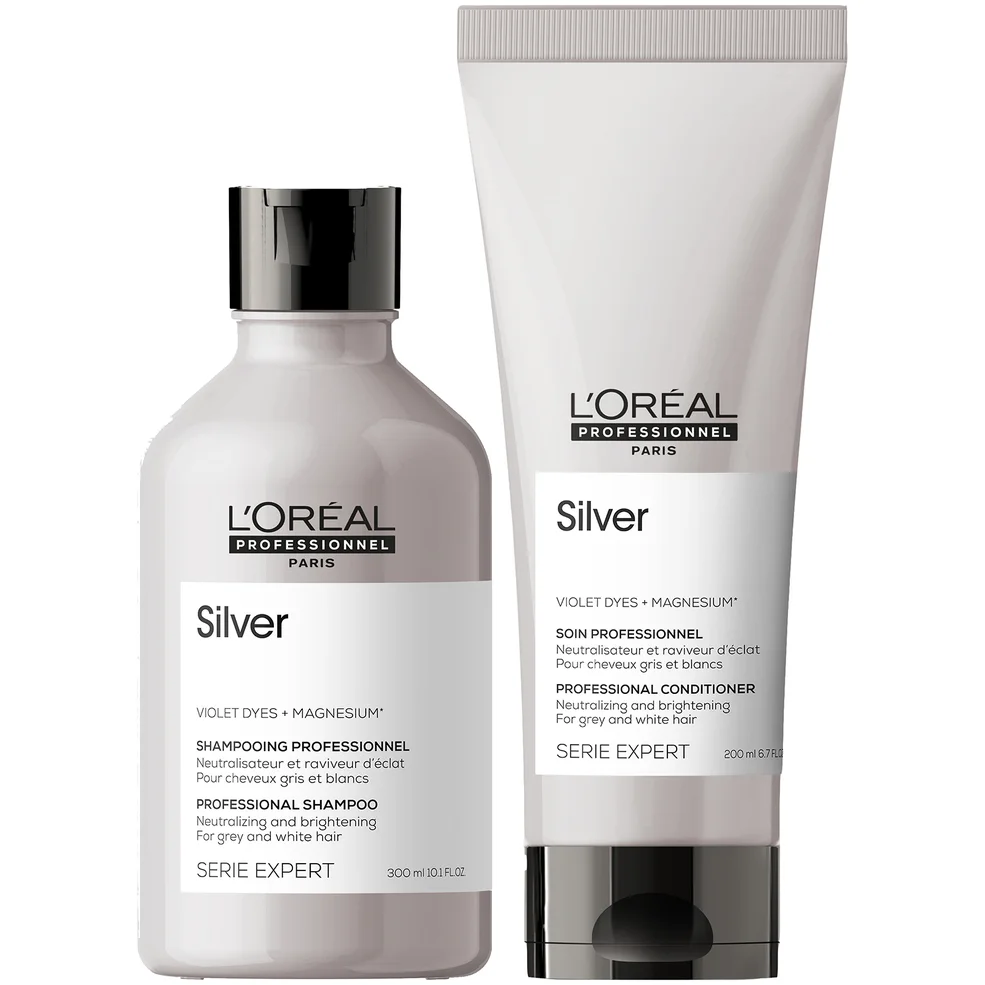 L'Oréal Professionnel Silver Shampoo and Conditioner Duo Afbeelding 1