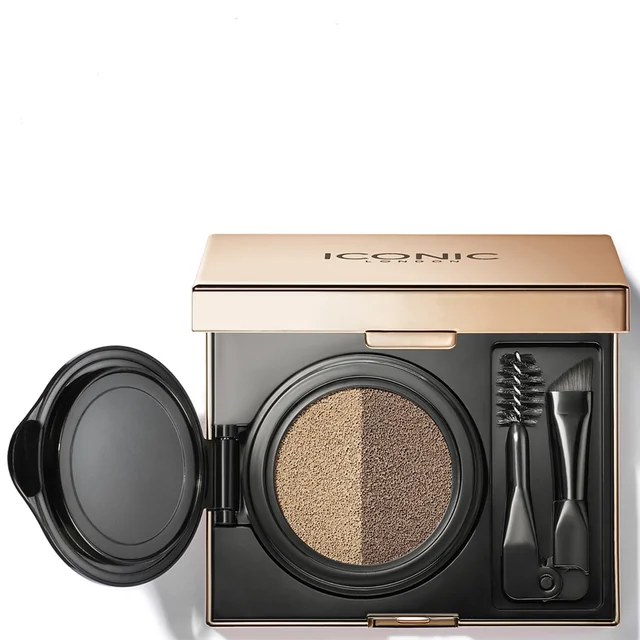 ICONIC London Eyebrow Cushion 2 Kleurige Vormgever (Verschillende Tinten)