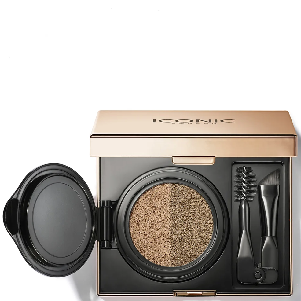 ICONIC London Eyebrow Cushion 2 Kleurige Vormgever (Verschillende Tinten) Afbeelding 1