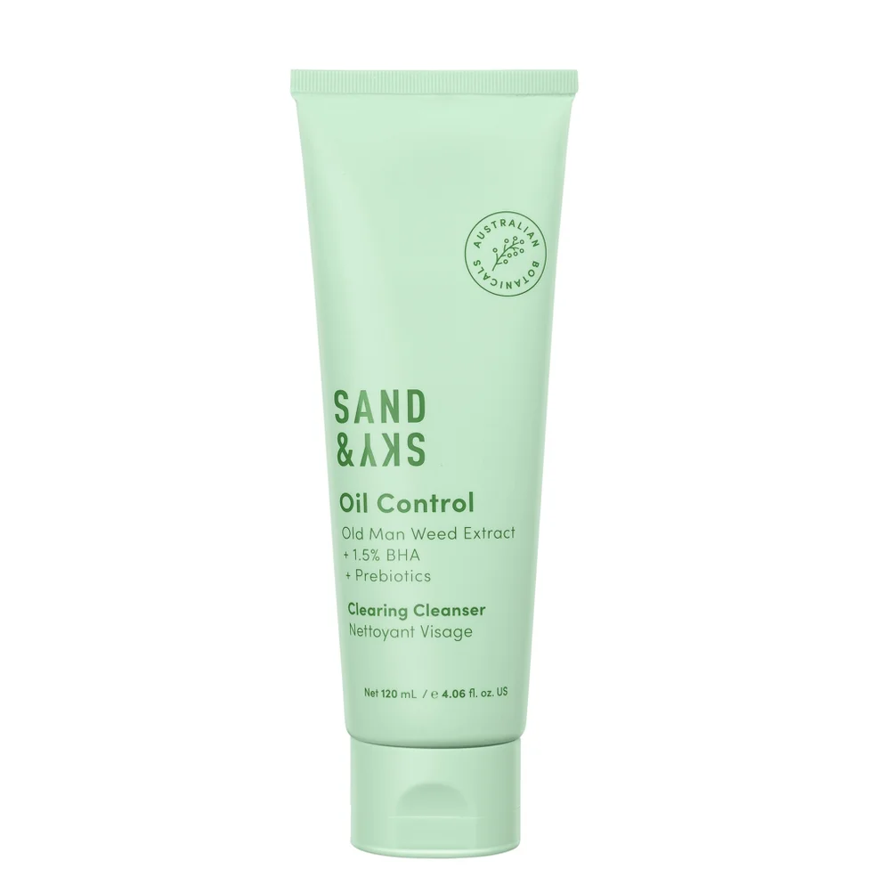 Sand & Sky Oil Control Clearing Cleanser 120ml Afbeelding 1