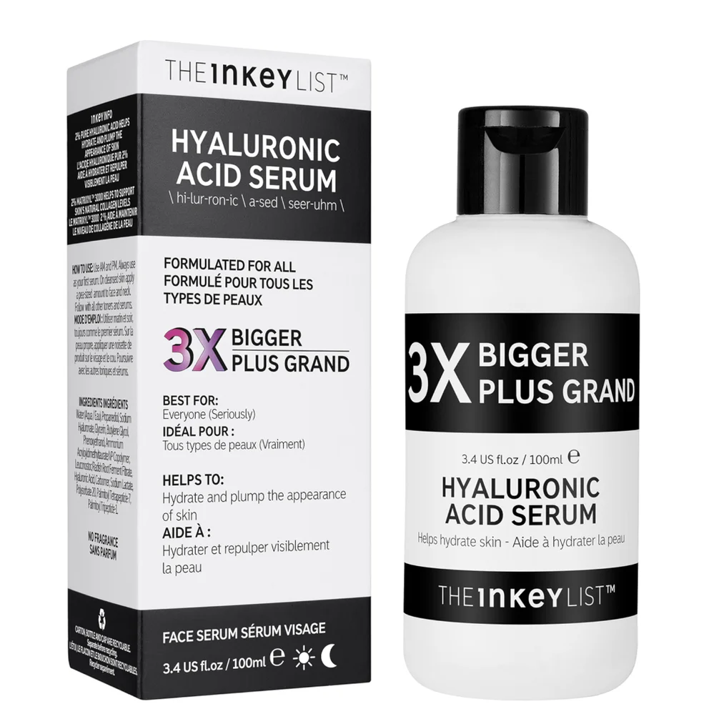The INKEY List Supersize Serum met Hyalonzuur 100 ml Afbeelding 1