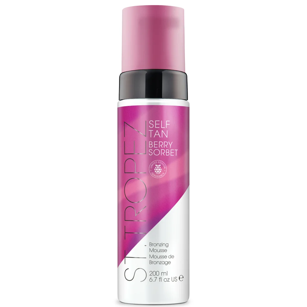 St. Tropez Self Tan Berry Sorbet Mousse 200ml Afbeelding 1