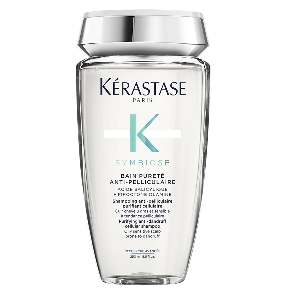 Kérastase Symbiose Zuiverende Antiroos Cellulaire Shampoo, voor Vettige en Gevoelige Hoofdhuid die Gevoelig is voor Roos, 250 ml Afbeelding 1