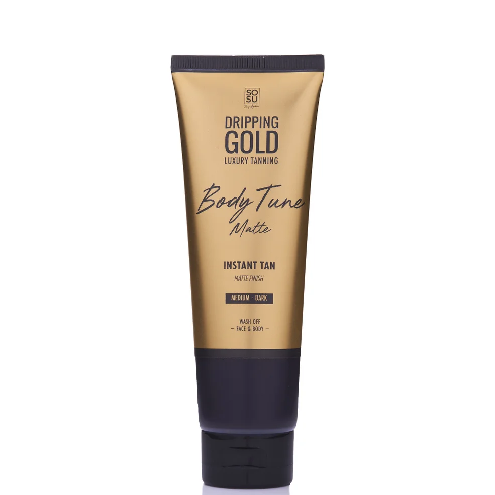 Dripping Gold Body Tune Instant Matte Self Tan 201ml (Various Shades) Afbeelding 1