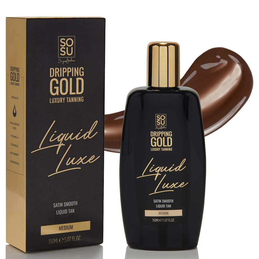 Dripping Gold Liquid Tan 150ml (Various Shades) Afbeelding 1