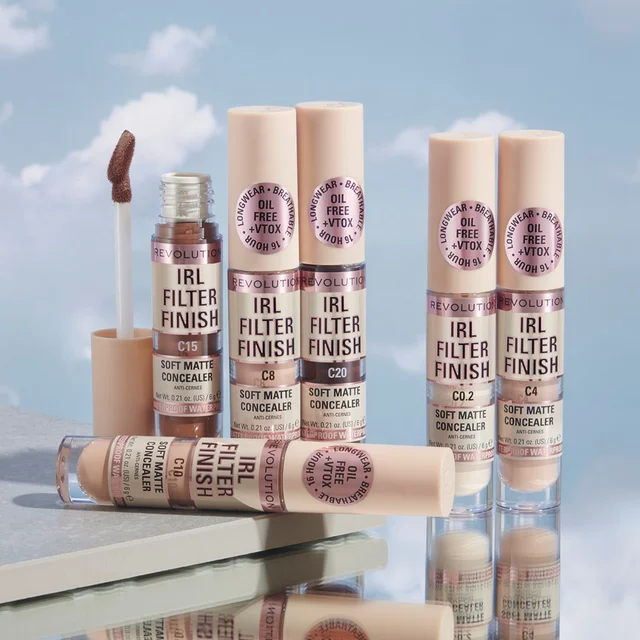 Makeup Revolution IRL Filter Finish Concealer 6g (Verschillende Tinten)