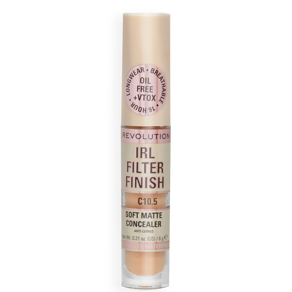 Makeup Revolution IRL Filter Finish Concealer 6g (Verschillende Tinten) Afbeelding 1