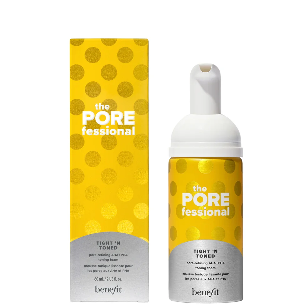 benefit The POREfessional Mini Tight 'N Toned AHA and PHA Toning Foam 60ml Afbeelding 1