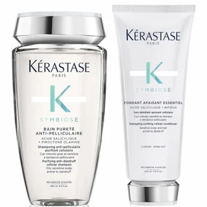 Kérastase Symbiose Anti-Dandruff Cleanse and Condition Duo for Oily Scalps - undefined undefined