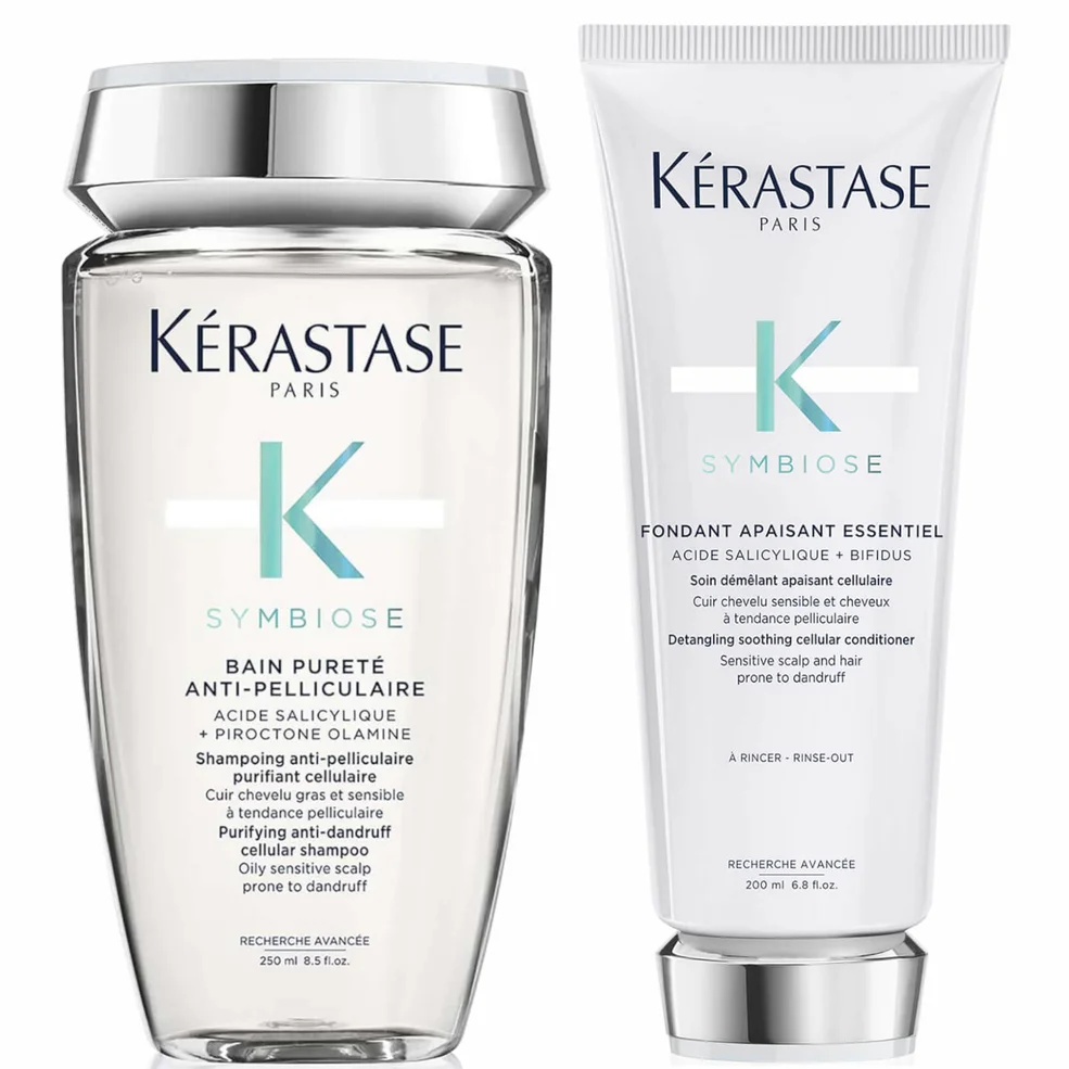 Kérastase Symbiose Anti-Dandruff Cleanse and Condition Duo for Oily Scalps Afbeelding 1