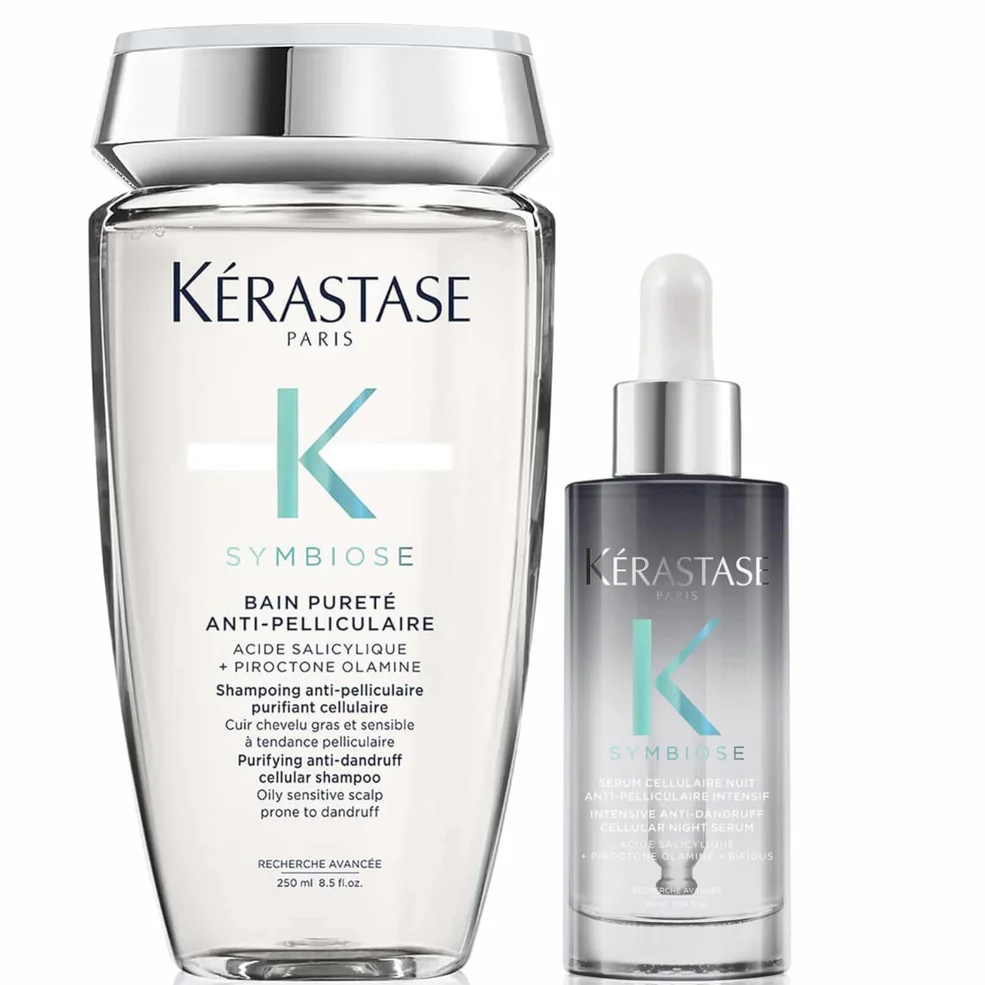 Kérastase Symbiose Anti-Dandruff Cleanse and Treat Duo for Oily Scalps Afbeelding 1