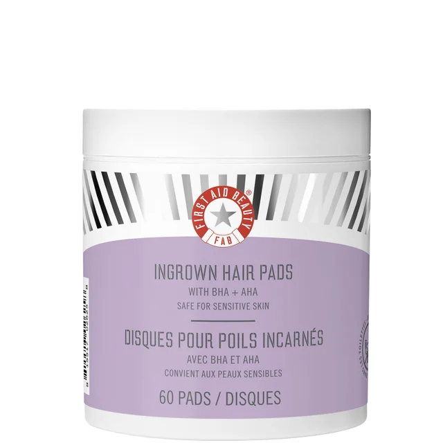 First Aid Beauty BHA en AHA Ingegroeide Haren Pads (Pack of 60)