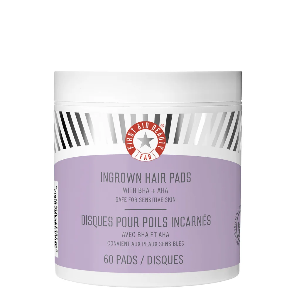 First Aid Beauty BHA en AHA Ingegroeide Haren Pads (Pack of 60) Afbeelding 1