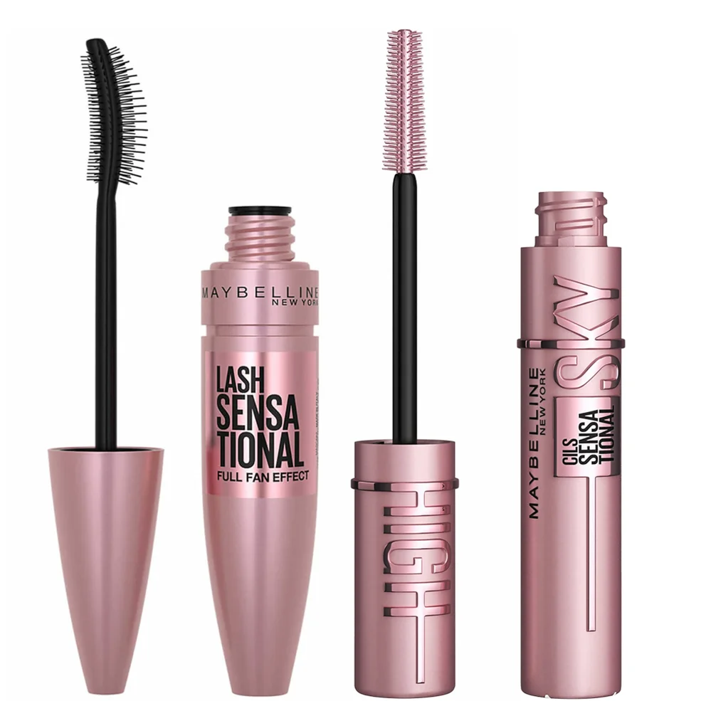 Maybelline Lash Sensational Mascara and Sky High Mascara Bundle Afbeelding 1