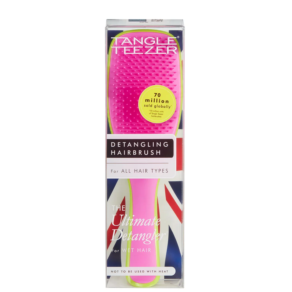 Tangle Teezer Naturally Curly- Cyber Lime and Pink Afbeelding 1