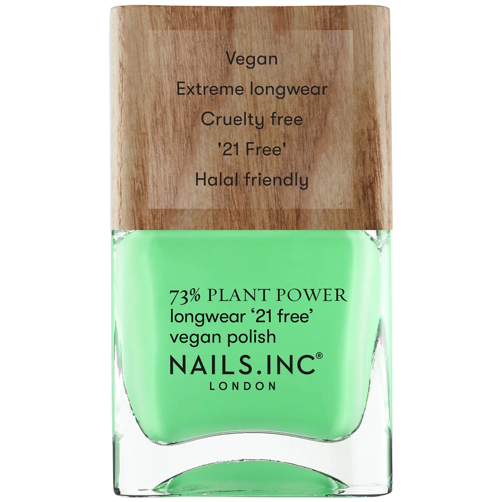 nails inc. Plant Power Nail Polish - Easy Being Green Afbeelding 1