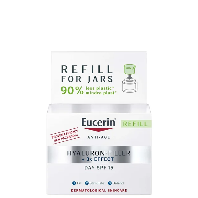 Eucerin Hyaluron-Filler Dagcrème SPF15 Navulverpakking 50 ml