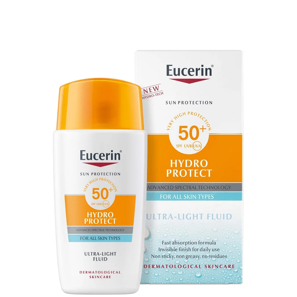 Eucerin Sun Face Hydro Protect Ultra Light Fluid SPF50 50ml Afbeelding 1