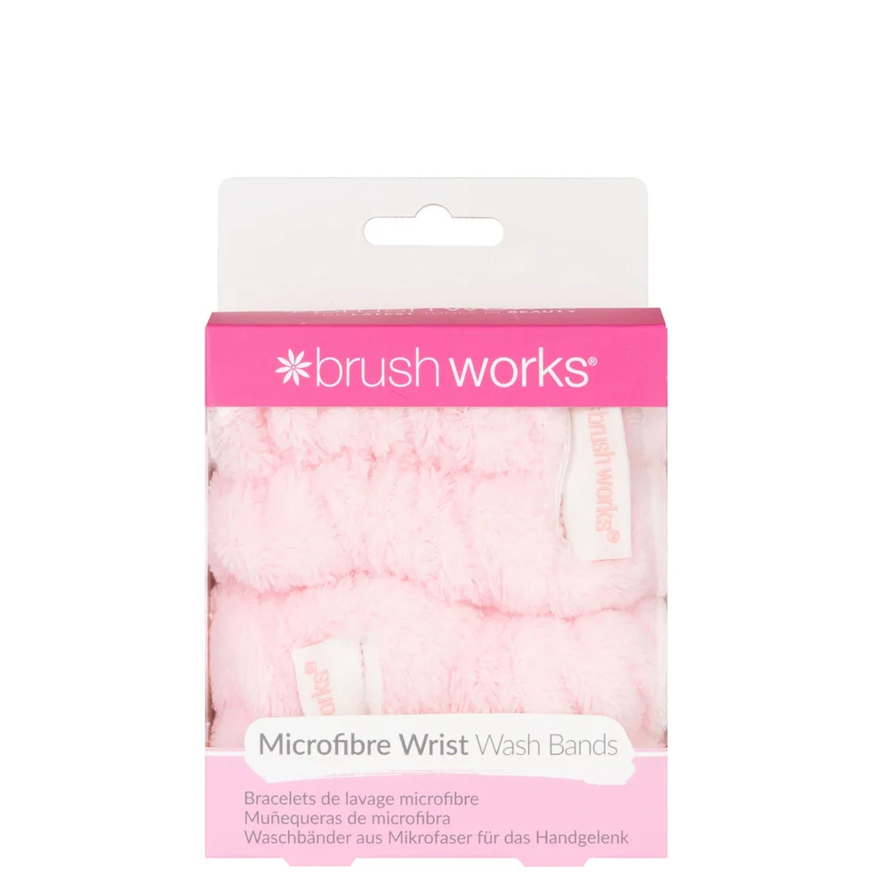 brushworks Microfibre Wrist Wash Bands - 2 Pack Afbeelding 1