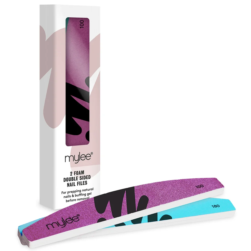 Mylee Foam Nail File - 100/180 Grit Afbeelding 1
