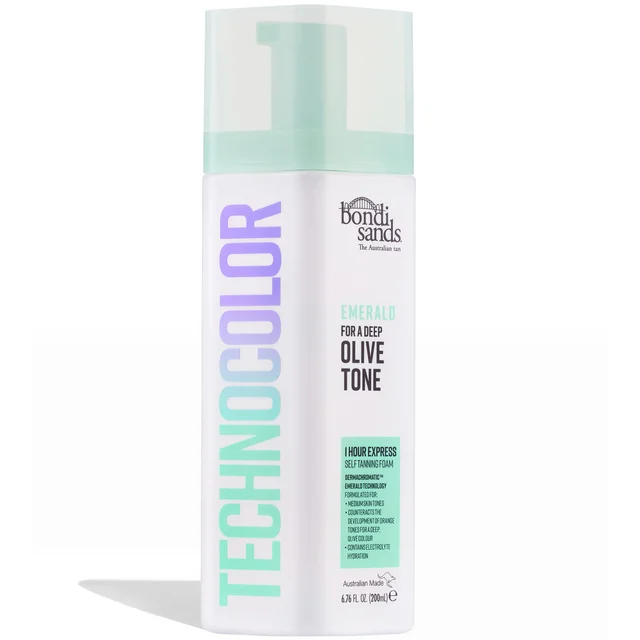 Bondi Sands Technocolor 1 Hour Express Zelfbruiningsschuim - Emerald 200 ml