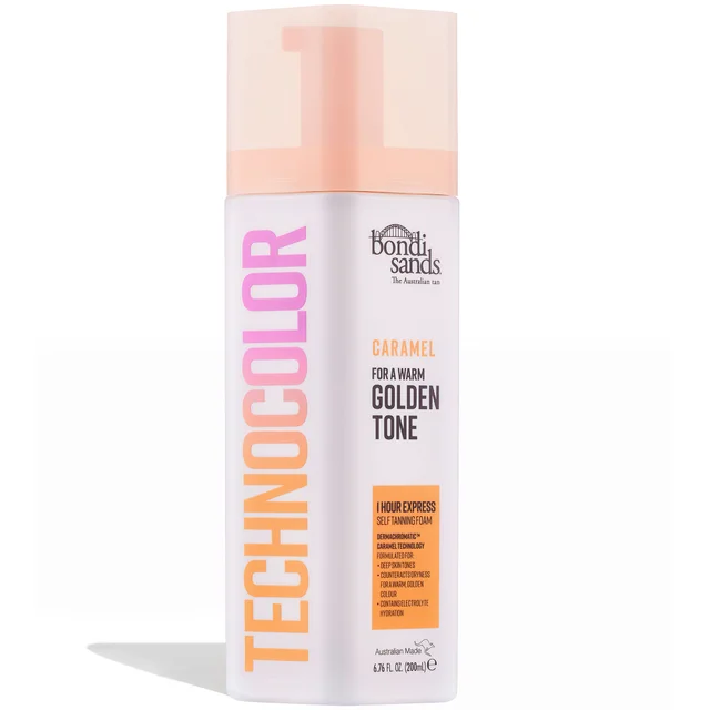 Bondi Sands Technocolor 1 Hour Express Zelfbruiningsschuim - Caramel 200 ml