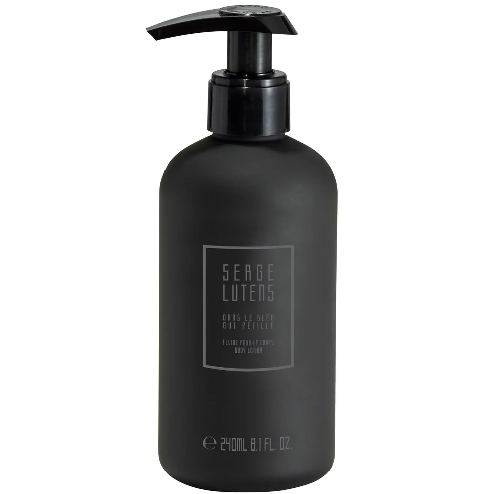 Serge Lutens Matin Lutens Dans Le Bleu Qui Petille Hand- en Bodylotion 240 ml Afbeelding 1
