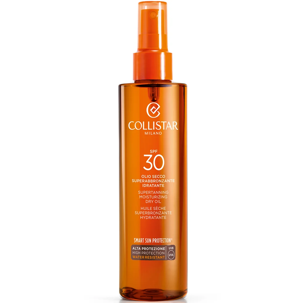 Collistar Supertanning Moisturizing Dry Oil SPF 30 200ml Afbeelding 1