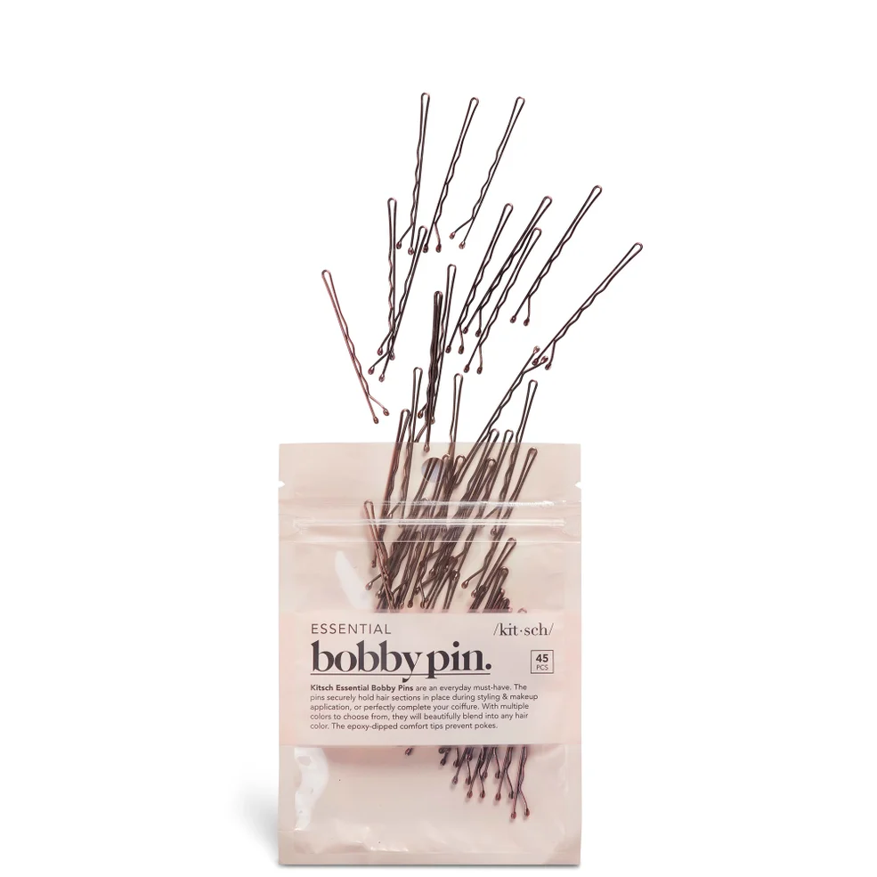 Kitsch Essential Bobby Pins - Brown Afbeelding 1