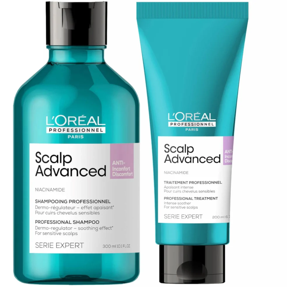 L'Oréal Professionnel Serié Expert Scalp Advanced Anti-Discomfort Hair Shampoo and Treatment Duo Afbeelding 1