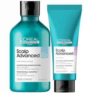 L'Oréal Professionnel Serié Expert Scalp Advanced Anti-Dandruff Shampoo and Hair Treatment Routine - undefined undefined