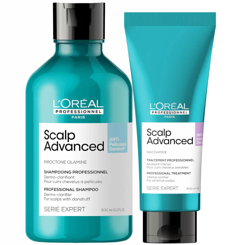 L'Oréal Professionnel Serié Expert Scalp Advanced Anti-Dandruff Shampoo and Hair Treatment Routine Afbeelding 1