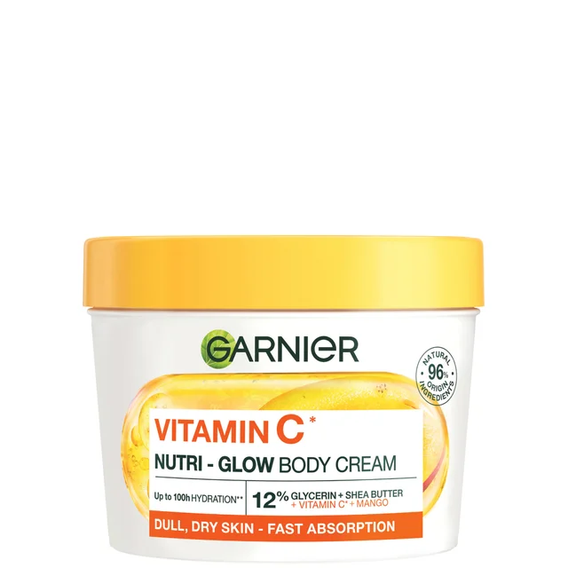 Garnier Body Superfood Nutri Glow Bodycrème Vitamine C en Mango 380 ml
