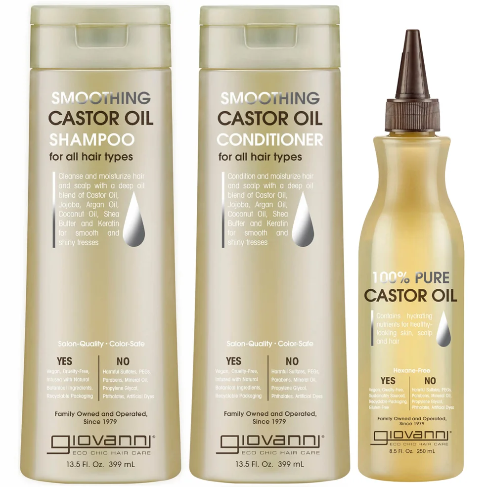 Giovanni Castor Oil Bundle Kit Afbeelding 1